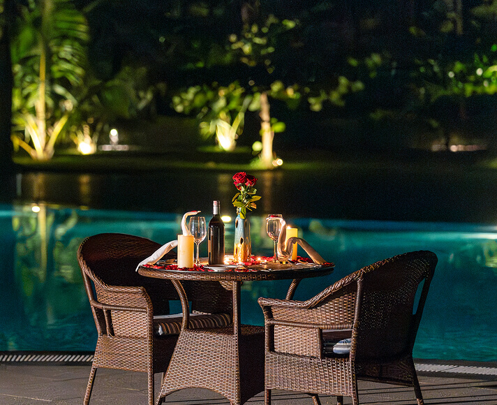 Reflection of romance